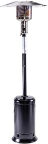 LEGACY HEATING Delta X3 Outdoor Heater, Propane Heater, Outdoor Propane Patio Heater with Wheels, 47 (Form Factor: Tower, Color: Black)